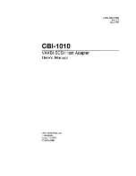 Предварительный просмотр 2 страницы CMD CBI-1010 User Manual