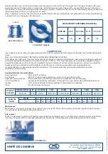 Предварительный просмотр 2 страницы CMD winflex DG Installation And Maintenance Instructions