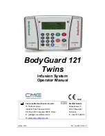 Preview for 1 page of CME BodyGuard 121 Twins Operator'S Manual