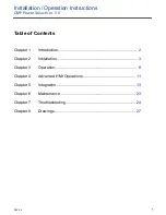 Preview for 2 page of CMF Power Select Installation And Operation Instructions Manual