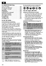 Предварительный просмотр 140 страницы CMi 107490 Original Instructions Manual