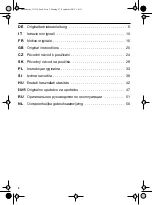 Предварительный просмотр 2 страницы CMi 115319 Original Instructions Manual