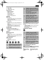 Preview for 49 page of CMi 115319 Original Instructions Manual