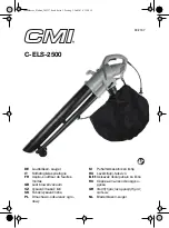 Предварительный просмотр 1 страницы CMi 302 137 Original Instructions Manual