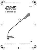 Предварительный просмотр 1 страницы CMi 302 155 Original Instructions Manual