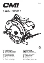 Preview for 1 page of CMi 380483 Original Instructions Manual