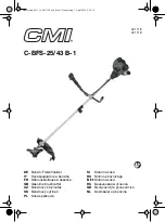 Preview for 1 page of CMi 401 118 Original Instructions Manual