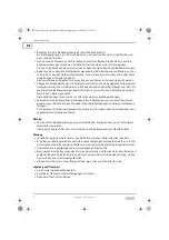 Предварительный просмотр 8 страницы CMi 462298 Operating Instructions Manual