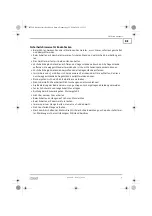 Предварительный просмотр 9 страницы CMi 462298 Operating Instructions Manual