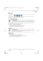 Предварительный просмотр 13 страницы CMi 462298 Operating Instructions Manual