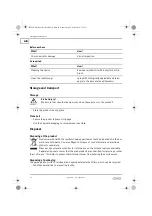 Предварительный просмотр 62 страницы CMi 462298 Operating Instructions Manual