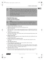 Предварительный просмотр 49 страницы CMi 466789 Operating Instructions Manual