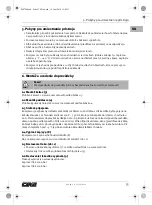 Предварительный просмотр 53 страницы CMi 466789 Operating Instructions Manual