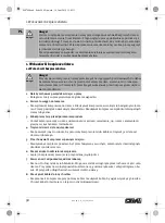 Предварительный просмотр 58 страницы CMi 466789 Operating Instructions Manual