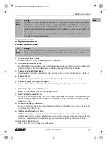 Предварительный просмотр 93 страницы CMi 466789 Operating Instructions Manual