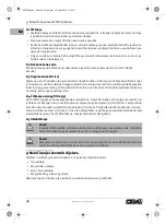 Предварительный просмотр 98 страницы CMi 466789 Operating Instructions Manual