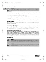 Предварительный просмотр 106 страницы CMi 466789 Operating Instructions Manual