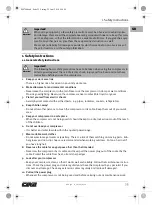 Preview for 35 page of CMi 466790 Operating Instructions Manual