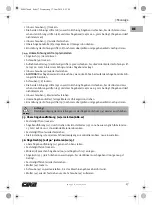 Предварительный просмотр 17 страницы CMi 466957 Operating Instructions Manual