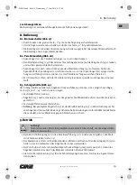 Предварительный просмотр 19 страницы CMi 466957 Operating Instructions Manual