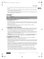 Предварительный просмотр 29 страницы CMi 466957 Operating Instructions Manual