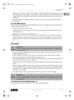 Предварительный просмотр 33 страницы CMi 466957 Operating Instructions Manual