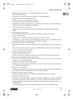 Предварительный просмотр 39 страницы CMi 466957 Operating Instructions Manual