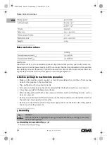 Preview for 56 page of CMi 466957 Operating Instructions Manual