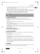 Preview for 61 page of CMi 466957 Operating Instructions Manual