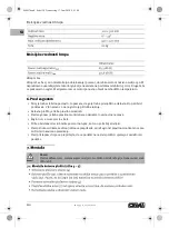 Preview for 110 page of CMi 466957 Operating Instructions Manual