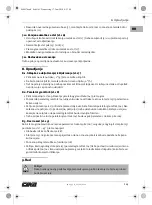 Предварительный просмотр 141 страницы CMi 466957 Operating Instructions Manual