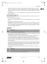 Preview for 183 page of CMi 466957 Operating Instructions Manual