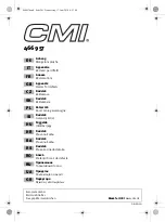 Preview for 201 page of CMi 466957 Operating Instructions Manual