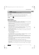 Preview for 9 page of CMi 468 260 Operating Instructions Manual