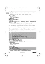 Preview for 150 page of CMi 468 260 Operating Instructions Manual