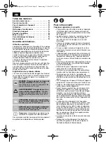 Preview for 12 page of CMi C-HLF-2000 E Original Instructions Manual