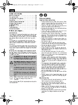 Preview for 16 page of CMi C-HLF-2000 E Original Instructions Manual