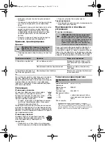 Preview for 47 page of CMi C-HLF-2000 E Original Instructions Manual