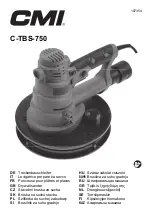 CMi C-TBS-750 Original Instructions Manual preview