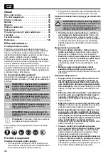 Preview for 32 page of CMi C-TBS-750 Original Instructions Manual