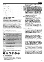 Preview for 67 page of CMi C-TBS-750 Original Instructions Manual