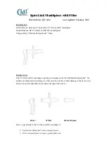 Предварительный просмотр 1 страницы CMi SpiroLink PF-Y1 Instructions For Use