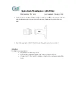 Предварительный просмотр 2 страницы CMi SpiroLink PF-Y1 Instructions For Use