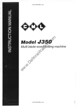 CML J350 Instruction Manual предпросмотр