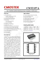 CMOSTEK CMT2157A Manual preview