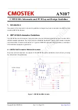 Preview for 1 page of CMOSTEK CMT2210A Design Manualline