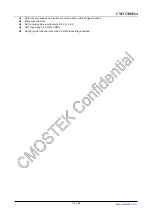 Preview for 72 page of CMOSTEK CMT2380F64 Manual