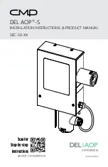 Предварительный просмотр 1 страницы CMP DEL AOP-S Installation Instructions & Product Manual