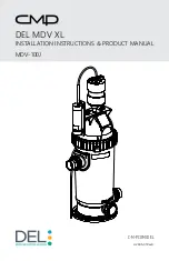 CMP DEL MDV XL Installation Instructions & Product Manual preview