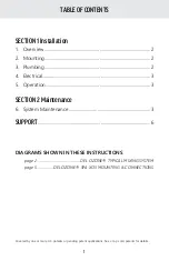 Preview for 3 page of CMP DEL OZONE XO3 Installation Instructions & Product Manual